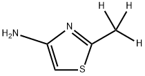 4-Amino-2-(methyl-d3)-thiazole Struktur