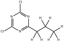 2,4-Dichloro-6-(n-propyl-d7)-1,3,5-triazine|