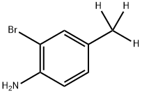 2-Amino-5-(methyl-d3)-bromobenzene Structure