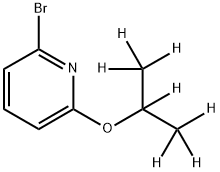 2-bromo-6-((propan-2-yl-d7)oxy)pyridine Struktur