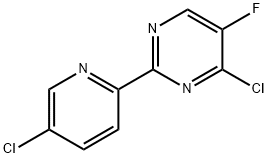 4,5'-Dichloro-5-fluoro-2-(2'-pyridyl)pyrimidine Structure