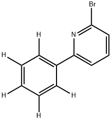 2-Bromo-6-(phenyl-d5)-pyridine Structure