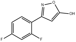3-(2,4-difluorophenyl)-1,2-oxazol-5-ol Structure