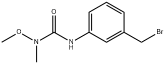 3-(3-(BROMOMETHYL)PHENYL)-1-METHOXY-1-METHYLUREA 化学構造式