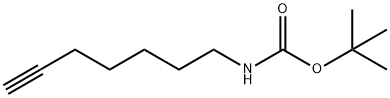 N-Boc-hept-6-yn-1-amine, 1192373-48-0, 结构式