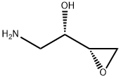 (S)-2-amino-1-((S)-oxiran-2-yl)ethan-1-ol 化学構造式