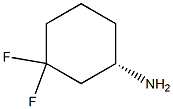 (1S)-3,3-difluorocyclohexan-1-amine Struktur