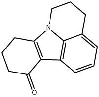 5,6,9,10-tetrahydro-4H-pyrido[3,2,1-jk]carbazol-11(8H)-one 化学構造式