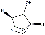(1S,4S)-2-oxa-5-azabicyclo[2.2.1]heptan-7-ol 结构式