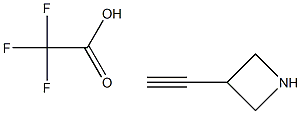 3-Ethynyl-azetidine 2,2,2-trifluoroacetate Structure