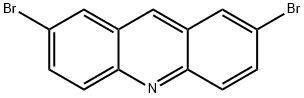 2,7-ジブロモアクリジン 化学構造式