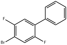 4-溴-2,5-二氟-1,1'-联苯,121219-09-8,结构式