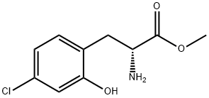 METHYL (2R)-2-AMINO-3-(4-CHLORO-2-HYDROXYPHENYL)PROPANOATE Structure