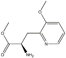 METHYL (2R)-2-AMINO-3-(3-METHOXY(2-PYRIDYL))PROPANOATE Structure
