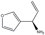 (1R)-1-(3-FURYL)PROP-2-ENYLAMINE Structure