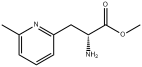 METHYL (2R)-2-AMINO-3-(6-METHYLPYRIDIN-2-YL)PROPANOATE Structure