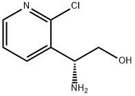 (2R)-2-AMINO-2-(2-CHLORO(3-PYRIDYL))ETHAN-1-OL Struktur