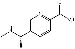 5-[(1S)-1-(METHYLAMINO)ETHYL]PYRIDINE-2-CARBOXYLIC ACID,1212946-99-0,结构式