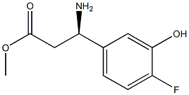 1213015-83-8 METHYL (3R)-3-AMINO-3-(4-FLUORO-3-HYDROXYPHENYL)PROPANOATE