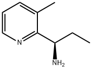 (1R)-1-(3-METHYL(2-PYRIDYL))PROPYLAMINE 化学構造式