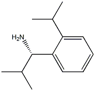 (1S)-2-METHYL-1-[2-(METHYLETHYL)PHENYL]PROPYLAMINE Struktur