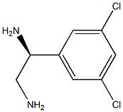 (1S)-1-(3,5-DICHLOROPHENYL)ETHANE-1,2-DIAMINE Structure