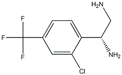 (1R)-1-[2-CHLORO-4-(TRIFLUOROMETHYL)PHENYL]ETHANE-1,2-DIAMINE Structure