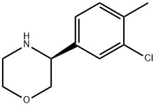 (3S)-3-(3-CHLORO-4-METHYLPHENYL)MORPHOLINE|