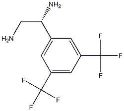 (1R)-1-[3,5-BIS(TRIFLUOROMETHYL)PHENYL]ETHANE-1,2-DIAMINE Structure