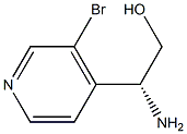 (2R)-2-AMINO-2-(3-BROMO(4-PYRIDYL))ETHAN-1-OL Structure