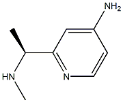 (S)-2-(1-(methylamino)ethyl)pyridin-4-amine Struktur