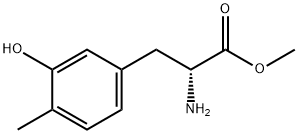 METHYL (2R)-2-AMINO-3-(3-HYDROXY-4-METHYLPHENYL)PROPANOATE Struktur