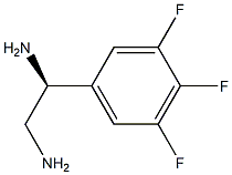 (1S)-1-(3,4,5-TRIFLUOROPHENYL)ETHANE-1,2-DIAMINE Structure