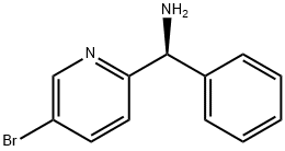 (S)-(5-bromopyridin-2-yl)(phenyl)methanamine Structure