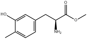 METHYL (2S)-2-AMINO-3-(3-HYDROXY-4-METHYLPHENYL)PROPANOATE Struktur