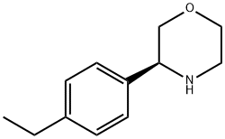 (3S)-3-(4-ETHYLPHENYL)MORPHOLINE Structure