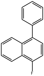 1-Fluoro-4-phenyl-naphthalene Structure