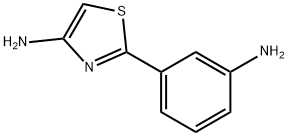 4-Amino-2-(3-aminophenyl)thiazole 结构式