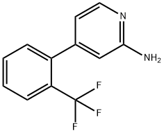 4-[2-(TRIFLUOROMETHYL)PHENYL]PYRIDIN-2-AMINE|4-[2-(TRIFLUOROMETHYL)PHENYL]PYRIDIN-2-AMINE