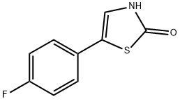 2-Hydroxy-5-(4-fluorolphenyl)thiazole Struktur