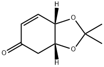 1,3-Benzodioxol-5(4H)-one, 3a,7a-dihydro-2,2-dimethyl-, (3aR,7aS)- Structure