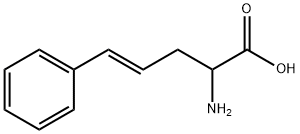 (4E)-2-amino-5-phenylpent-4-enoic acid 结构式