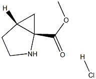 methyl (1S,5R)-2-azabicyclo[3.1.0]hexane-1-carboxylate hydrochloride,1217994-39-2,结构式