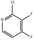 2-氯-3,4-二氟吡啶, 1227502-41-1, 结构式