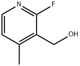 2-氟-4-甲基吡啶-3-甲醇 结构式