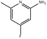 2-Amino-6-methyl-4-fluoropyridine Struktur
