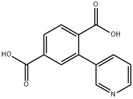 2-(梨丁-3-基)对苯二甲酸,1238617-38-3,结构式