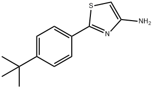 4-Amino-2-(4-tert-butylphenyl)thiazole 结构式