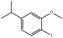 1-Iodo-4-isopropyl-2-methoxybenzene Structure