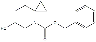 benzyl 6-hydroxy-4-azaspiro[2.5]octane-4-carboxylate Struktur